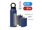Double-Wall Insulated Water Bottle with Straw – 750ml