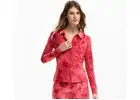 Shop Stylish Desigual Button-Down Women’s Tops at Estell Boutique