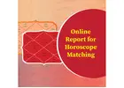 Online Report for Horoscope Matching for Marriage Compatibility