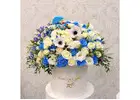Buy Gender Reveal Floral Box Arrangement in USA