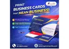 Business Card Printing in Bangalore