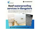 Roof waterproofing services in Bangalore