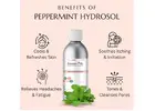 Pure Peppermint Hydrosol for Cosmetic & Beauty Products | Raasa Oils