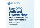 OYO Pre-IPO Goldmine | Indore Investors Access Unlisted High-Growth Investment