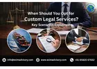 Custom Legal Services for SVB & Valuation | Exim Advisory