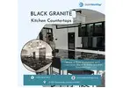 Black Granite Kitchen Countertops | +44 020 83685555 | DialAWorkTop