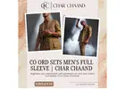 Co Ord Sets Men's Full Sleeve | Char Chaand