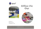 Transform Your Workspace With Opus 4 Office Fit Out