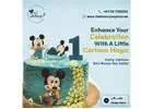 Wonderful Cartoon Characters Birthday Cake for Kids Delight