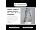 Elegant Bandhgala Jodhpuri Suit for Men – Char Chaand Collection