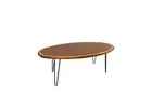 Elegant Round Teak Tables by MariTeak for Any Space