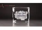Unique Custom Crystal Trophy for Special Occasions