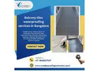 Balcony Tiles Waterproofing Services Bangalore