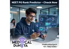 Accurate NEET PG Rank Predictor for 2026