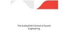 Sound Engineering Colleges in Chennai