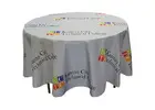 Round Tablecloths: Stylish and Branded Covers for Every Occasion