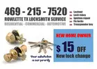 Locksmith Rowlett TX