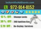 Locksmiths Addison TX