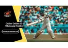 Online Cricket ID WhatsApp Number: Register & Get Instant Bonus Offers