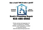 Got a Leak? Call Scott’s Plumbing Today!