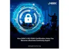 Why ISO 22301 Lead Implementer Certification from GSDC is a Smart Career Move in 2025