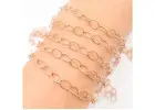 gold plated silver chain