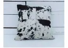 Real Cowhide Cushions with Unique Texture