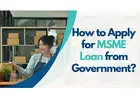 How can I apply for a government MSME loan?