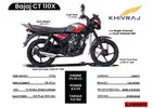 Bajaj CT 110X  Efficient & Built for Indian Roads | Specs, Features & Price