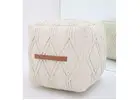 Get The Best Pouf Seating Manufacturer in India - Rugs By ARS
